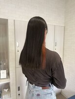 シェミール(CHEMIR)&nbsp;インナーカラー × オレンジ
