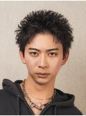 スパイキーショートアクティブショートアップバングショート
