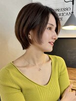 レイフィールド 岐阜茜部店&nbsp;大人美人ショートボブ × ナチュラルブラウン