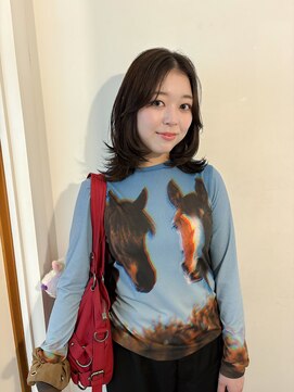 チクロヘアー(Ticro hair) @nkkn15 ミディアムレイヤー