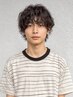 【☆朝楽お手入れメニュー☆】メンズナチュラルパーマ&カット￥5500