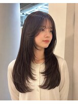 カノエ(canoe) レイヤー×透明感たっぷりチョコレートカラー