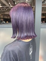 アルバム 新宿(ALBUM SHINJUKU)&nbsp;ピンクヘアー秋色透明感カラーボブルフワンレン_ba536141