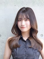アッシュ 亀戸店(Ash)&nbsp;【大人の色気】セミロングカット+カラー
