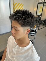 オンリーケアバイジャパン(ONLY CARE by JAPAN) スパイキーパーマショート