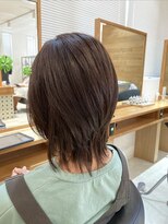 ストーリアエフ 郷東店(storia.f) ナチュラルなウルフレイヤー