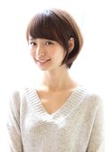 【30代・40代】大人女性に人気耳かけショートスタイル