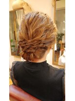 ライズ ヘア ブランド 豊中店(RISE HAIR BRAND)&nbsp;『RISE HAIR  BRAND豊中　山村』ダウンアップスタイル