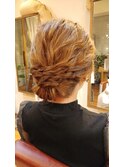 『RISE HAIR  BRAND豊中 山村』ダウンアップスタイル