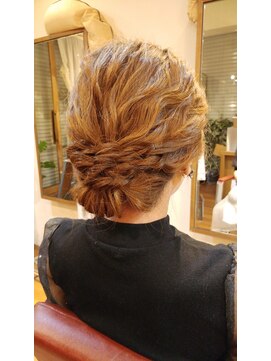 ライズ ヘア ブランド 豊中店(RISE HAIR BRAND) 『RISE HAIR BRAND豊中 山村』ダウンアップスタイル