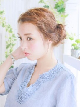 ナル 白山神社参道通り店(nalu) オシャレなボヘミアン風アレンジ