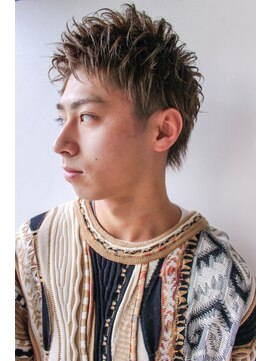 ヴェルダ 池袋店(verda) 【VERDA】束感アップバングツーブロックショートmizuno×yumeto