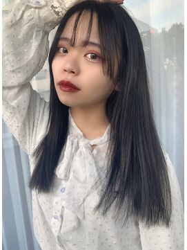 リリー(Lilley) 【lilley 高田彩乃】オルチャン☆ツヤ感暗髪風カラー(天神/今泉)