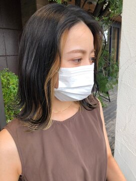 ソレイユ シンサカエ(SOLEIL SHINSAKAE) 大人インナーカラー☆