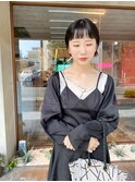 黒髪ミニボブ☆