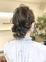 ヘアアンドメイクフリッシュ(HAIR&MAKE FRISCH) まとめアレンジ