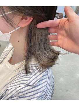 ロロネー 梅田(Lolonois) 【Lolonois梅田】グレージュインナーカラー　玉木りょうすけ