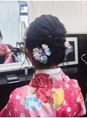 卒業式ヘアセット