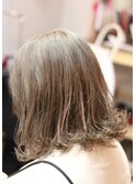 【kimi自由が丘】ケアブリーチ×ミルクティーグレージュ
