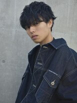 刈り上げショートウェーブマッシュ