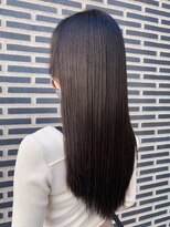 ビスコヘアー(BISCO hair)&nbsp;髪質改善縮毛矯正でサラサラ髪に(^^)_黒髪