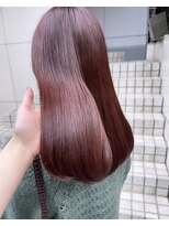 フラム 渋谷(flamme)&nbsp;ブリーチなし◇ピンクブラウン◇