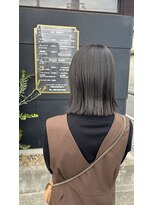 ヘアアトリエオット(hair atelier 8 otto) 切りっぱなしグレージュ