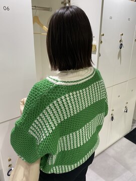 オーシャン(Ocean) ［Ocean Hair&Life 水田成美］★切りっぱなしタイトストレート★