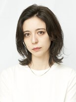 ピークアブー アヴェダ アトレ恵比寿(PEEK-A-BOO AVEDA)&nbsp;くびれミディアムレイヤー顔まわりレイヤーウルフレイヤー