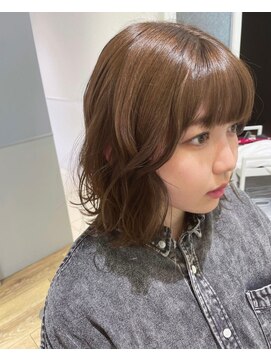 ルシードスタイル グローバルディー 稲毛店(LUCIDO STYLE GLOBAL.D) 20代30代40代◎小顔周りミディアムレイヤーカット【稲毛】