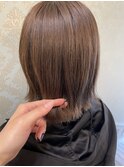 〇 ブリーチ履歴なしのグレージュカラー 〇【くまだななみ】