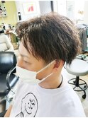 変幻自在のツイストパーマ