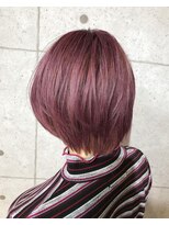 ヘアテリア リュウ 大塚(hair teria ryu) ベリーピンクショート【ryu 大塚 北口】