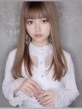 アフィーロ(ACHFILO)の写真/インフルエンサーも続々指名*見た目も触感も超自然エクステ!圧巻の仕上がりで話題の激推し韓国風ヘアも叶う