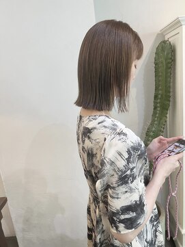 デヴェロペ(Devellope.) 【Devellope.】千葉担当　ボブ　ミディアムボブ　ベージュカラー