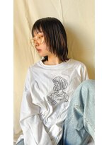 デビュー ヘアーメイク&nbsp;ヘアメイクカットバレイヤージュ前髪眉毛黒染め顔まわりデザイン