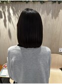 髪質改善サラサラプレミアムストレート大人ガーリー韓国ボブ横浜