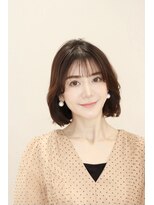 アンベリールフルー(EMBELLIR fleur)&nbsp;華やかニュアンスカーリーボブ　３０代４０代５０代　青山表参道