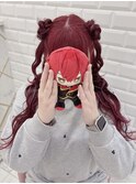 ふわふわハーフくらげヘア×みつあみハート*まゆ