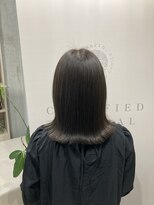 プレビア 上尾店(PREVIA)&nbsp;質感再整カラー☆艶感アッシュ