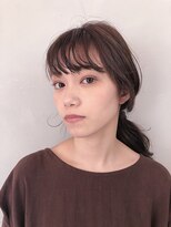 ディスアンドザット あびこ店(THIS&THAT) デジタルパーマ×ブラウンベージュ