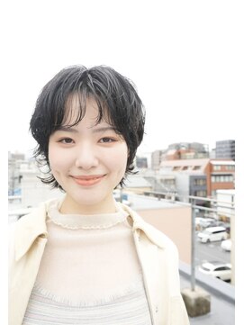 スノッブエンバンプ(snob enVAmp) ショートウルフパーマ【ショートウルフ×パーマヘア】