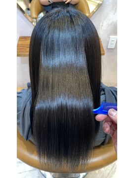 ロンドローズ 名古屋(Lond damaskRose) 顔周り ダブルカラー 名駅 ブリーチ 髪質改善 ボブ 韓国　663