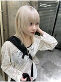ホワイトベージュ/ハイトーン