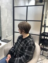 イーズ バイ インス(Yeeee.s by INCE)&nbsp;白髪ぼかし/白髪改善カラー/ショート/透明感カラー/脱白髪染め