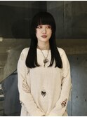 【三浦真穂】エクステ　ボブからウルフロングに