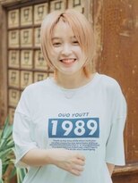 ネオヘアー 曳舟店(NEO Hair)&nbsp;ウルフカットレイヤーカットモテ透け感透けカラーブリーチ