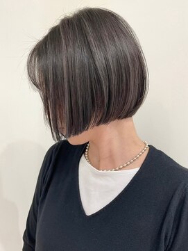 アミリー ひたち野うしく店(Amily) ハイライトバレイヤージュダブルカラーケアブリーチ30代40代