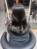 ロンドクロエ 横浜(Lond Chloe)&nbsp;髪質改善縮毛矯正レイヤーカット顔周り前髪韓国ミニウルフ