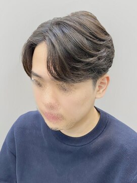 ビッケメンズヘア(Vicke Men's hair) フェザーパーマセンターパートダウンパーマニュアンスパーマ韓国